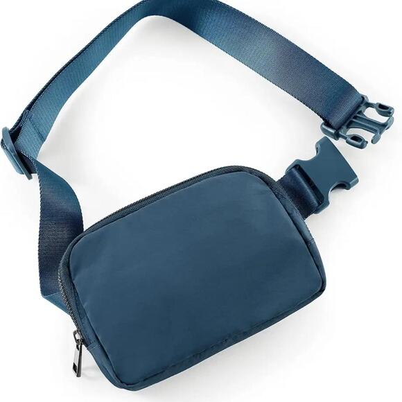 New Everyday Ocean Blue Standard Size Fanny Pack / Waist Pack - Picture 1 of 6